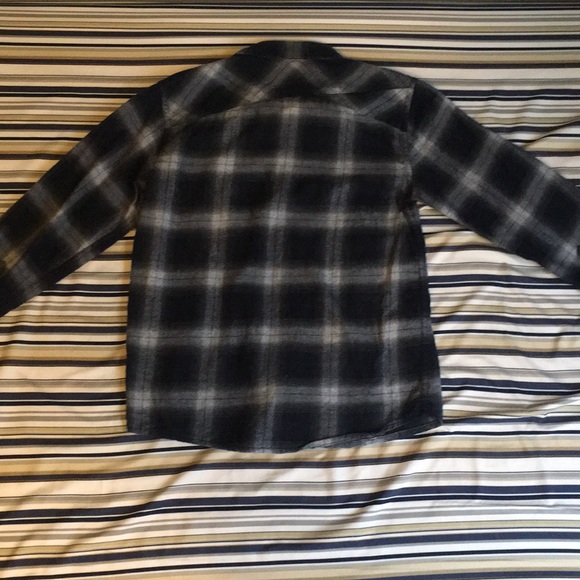 NAVY BLUE FLANNEL - Picture 2 of 2